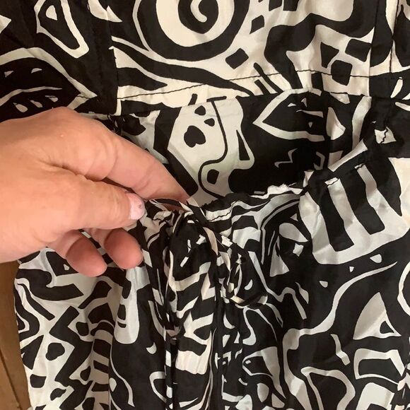 Phoebe Couture B/W Butterfly midi halter silk dress - Picture 11 of 11